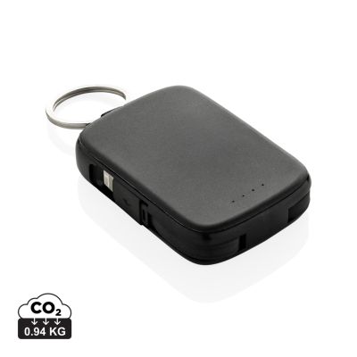 Nexo RCS keychain 2000 mah powerbank with integrated cables
