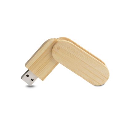 Bamboo USB flash drive STALK 8 GB Brown