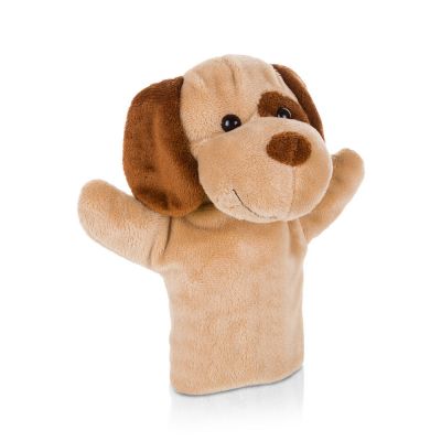 Plush dog, hand puppet | Obie