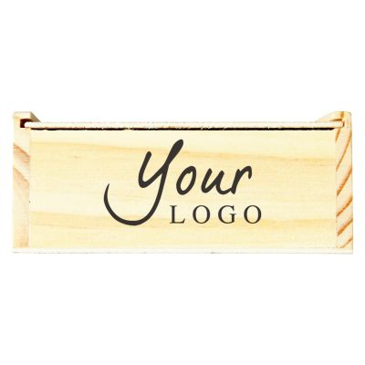 Wooden box with game set Myriam