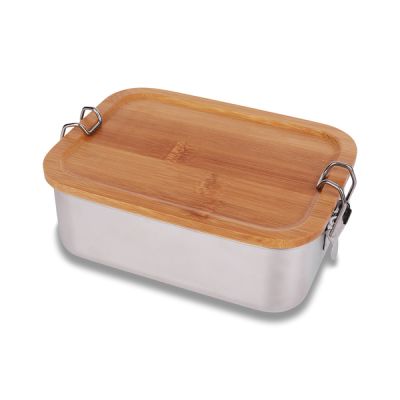 SOMERTON steel lunch box 800 ml, silver