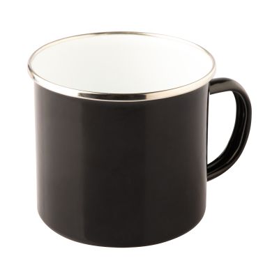 OLDSCHOOL 500 ml enamel mug mug, green