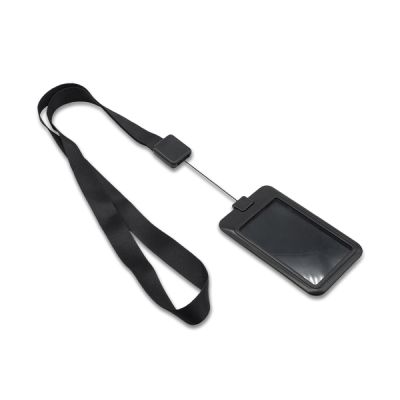 GANT retractable ID lanyard, black