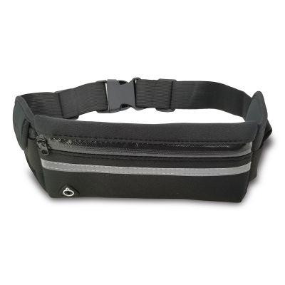 ALLGET water resistant sport waist bag with bottle holder, yellow