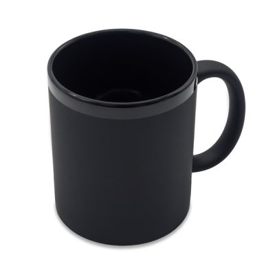 VELUTTO 350 ml ceramic mug, dark green