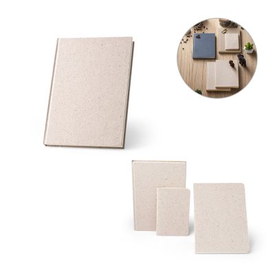 ORGANIC RIGID. A5 blok s tvrdim koricama od organske slonove tvari (80%)