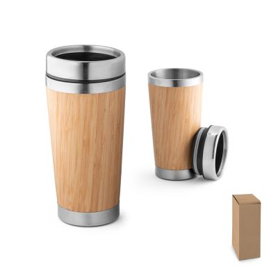 PIETRO. Putna čaša od bambusa od 500 mL