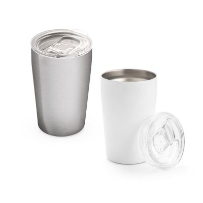 SLIDER. Putna šalica za sublimaciju od nehrđajućeg čelika 380 mL
